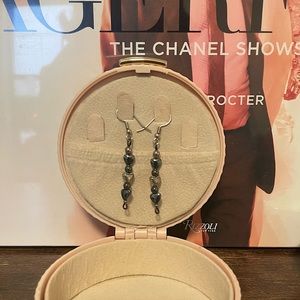 Handmade hematite earrings!